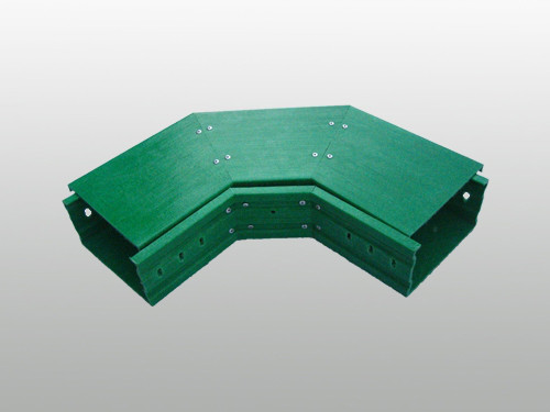 玻璃鋼橋架水平彎頭