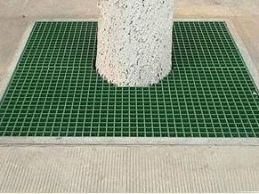 綠色玻璃鋼格柵樹篦子