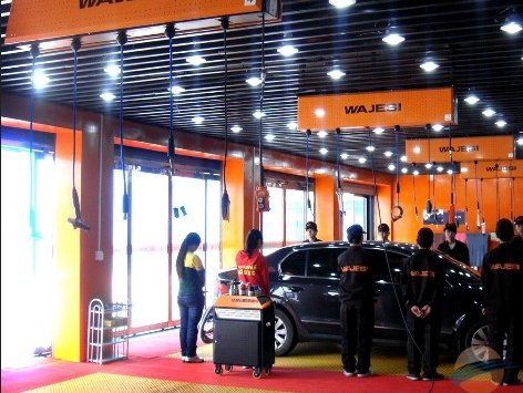 汽車美容店玻璃鋼格柵